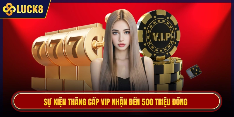 Sự kiện thăng cấp VIP nhận đến 500 triệu đồng